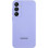 Чохол Silicone Cover Lakshmi Full Camera (AA) with logo для Samsung Galaxy S24 FE - Бузковий / Dasheen