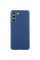 Чохол Silicone Cover Lakshmi Full Camera (AA) with MagFit для Samsung Galaxy S21 FE - Синій / Navy blue - фото