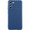 Чохол Silicone Cover Lakshmi Full Camera (AA) with MagFit для Samsung Galaxy S21 FE - Синій / Navy blue