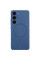 Чехол Silicone Cover Lakshmi Full Camera (AA) with MagFit для Samsung Galaxy S23 - Синий / Navy blue - фото