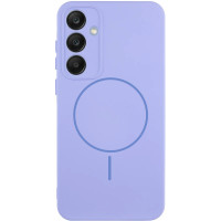 Чехол Silicone Cover Lakshmi Full Camera (AA) with MagFit для Samsung Galaxy S23 FE - Сиреневый / Dasheen