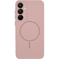 Чехол Silicone Cover Lakshmi Full Camera (AA) with MagFit для Samsung Galaxy S23 FE - Розовый / Pink Sand