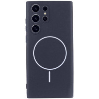 Чохол Silicone Cover Lakshmi Full Camera (AA) with MagFit для Samsung Galaxy S25 Ultra - Темно-синій / Midnight blue