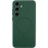 Чохол Silicone Cover Lakshmi Full Camera (AA) with MagFit для Samsung Galaxy S25+ - Зелений / Dark green