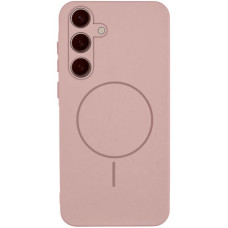 Чохол Silicone Cover Lakshmi Full Camera (AA) with MagFit для Samsung Galaxy S25+ - Рожевий / Pink Sand