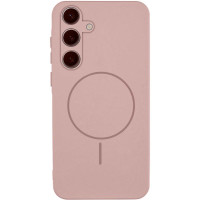 Чохол Silicone Cover Lakshmi Full Camera (AA) with MagFit для Samsung Galaxy S25 - Рожевий / Pink Sand