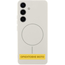 Чохол Silicone Cover Lakshmi Full Camera (AA) with MagFit для Samsung Galaxy S25 Edge - Білий / White