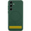 Чехол Silicone Cover Lakshmi Full Camera (AA) with MagFit для Samsung Galaxy S25 Edge - Зеленый / Dark green