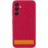 Чехол Silicone Cover Lakshmi Full Camera (AA) with MagFit для Samsung Galaxy S25 Edge - Красный / Rose Red