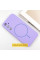 Чохол Silicone Cover Lakshmi Full Camera (AA) with MagFit для Samsung Galaxy S25 Edge - Бузковий / Dasheen - фото