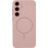Чехол Silicone Cover Lakshmi Full Camera (AA) with MagFit для Samsung Galaxy S25 Edge - Розовый / Pink Sand