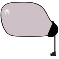 Сонцезахисний козирок для автомобіля (на присосці) (0.58x0.36m) - Pink
