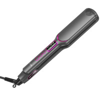 Випрямляч для волосся Hoco HP42 Wide board hair straightener with digital display - Gray