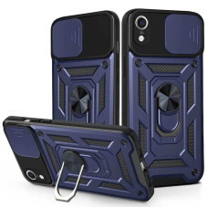 Чехол Ummi Camshield Serge Ring для Apple iPhone XR (6.1) - Синий