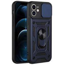 Чехол Ummi Camshield Serge Ring для Apple iPhone 11 (6.1) - Синий