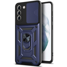 Чехол Ummi Camshield Serge Ring для Samsung Galaxy S22+ - Синий / Navy