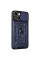 Чехол Ummi Camshield Serge Ring для Apple iPhone 15 (6.1) - Синий / Navy - фото