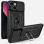 Чохол Ummi Camshield Serge Ring для Apple iPhone 15 (6.1) - Чорний / Black