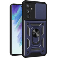 Чехол Ummi Camshield Serge Ring для Samsung Galaxy S24+ - Синий / Navy