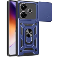 Чохол Ummi Camshield Serge Ring для Xiaomi Redmi 13 4G / Poco M6 4G - Синій / Navy