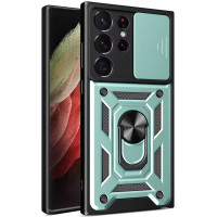 Чохол Ummi Camshield Serge Ring для Samsung Galaxy S25 Ultra - Зелений / Green