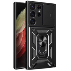 Чехол Ummi Camshield Serge Ring для Samsung Galaxy S25 Ultra - Черный