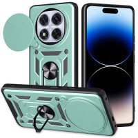 Чехол Ummi Camshield Serge Ring для Xiaomi Redmi Note 14 Pro 4G - Зеленый