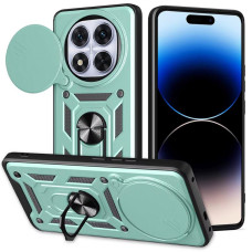 Чехол Ummi Camshield Serge Ring для Xiaomi Redmi Note 14 Pro 4G - Зеленый