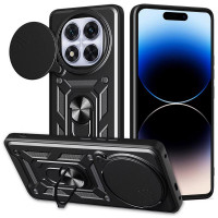 Чохол Ummi Camshield Serge Ring для Xiaomi Redmi Note 14 Pro 4G - Чорний / Black