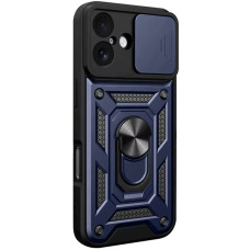 Чехол Ummi Camshield Serge Ring для Apple iPhone 17 (6.3) - Синий / Navy