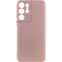 Чохол Silicone Cover Ummi Lakshmi Full Camera (AA) для Samsung Galaxy S22 Ultra - Рожевий / Pink Sand