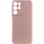 Чехол Silicone Cover Ummi Lakshmi Full Camera (AA) для Samsung Galaxy S22 Ultra - Розовый / Pink Sand