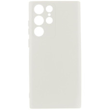 Чехол Silicone Cover Ummi Lakshmi Full Camera (AA) для Samsung Galaxy S23 Ultra - Белый / White