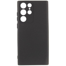 Чехол Silicone Cover Ummi Lakshmi Full Camera (AA) для Samsung Galaxy S23 Ultra - Черный / Black