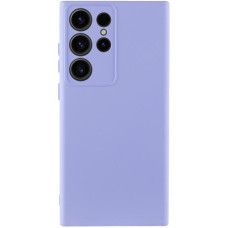 Чохол Silicone Cover Ummi Lakshmi Full Camera (AA) для Samsung Galaxy S24 Ultra - Бузковий / Dasheen