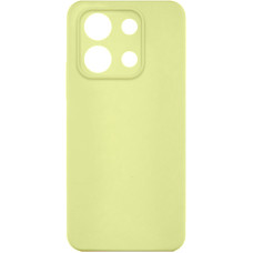 Чохол Silicone Cover Ummi Lakshmi Full Camera (AA) для Xiaomi Redmi Note 13 4G - Жовтий / Mellow Yellow