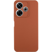 Чехол Silicone Cover Ummi Lakshmi Full Camera (AA) для Xiaomi Redmi 13 4G / Poco M6 4G - Коричневый / Brown