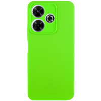 Чехол Silicone Cover Ummi Lakshmi Full Camera (AA) для Xiaomi Redmi 13 4G / Poco M6 4G - Салатовый / Neon Green