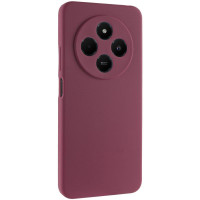 Чехол Silicone Cover Ummi Lakshmi Full Camera (AA) для Xiaomi Redmi 14C / Poco C75 - Бордовый / Marsala