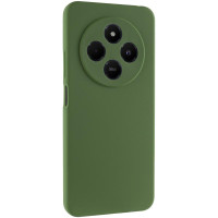 Чехол Silicone Cover Ummi Lakshmi Full Camera (AA) для Xiaomi Redmi 14C / Poco C75 - Зеленый / Dark green