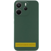 Чехол Silicone Cover Ummi Lakshmi Full Camera (AA) для Xiaomi Redmi Note 14 Pro 4G/5G - Зеленый / Dark green