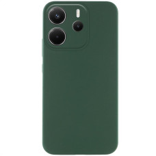 Чохол Silicone Cover Ummi Lakshmi Full Camera (AA) для Xiaomi Redmi Note 14 4G (Europe version) - Зелений / Dark green