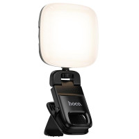 Портативна лампа для селфі Hoco K29 Beauty Selfie Light 300 mAh - Black