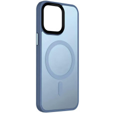 Чохол Ummi Colorful with MagSafe для Apple iPhone 12 Pro / 12 (6.1) - Блакитний / Sierra Blue