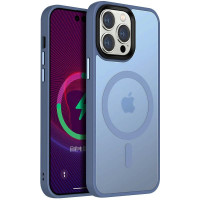 Чохол Ummi Colorful with MagSafe для Apple iPhone 13 Pro Max (6.7) - Блакитний / Sierra Blue