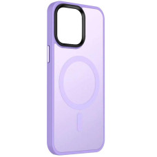 Чехол Ummi Colorful with MagSafe для Apple iPhone 13 (6.1) - Сиреневый / Light Purple