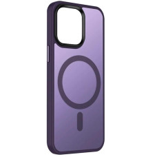 Чехол Ummi Colorful with MagSafe для Apple iPhone 13 (6.1) - Темно-фиолетовый / Dark Purple