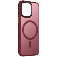 Чехол Ummi Colorful with MagSafe для Apple iPhone 15 Pro Max (6.7) - Бордовый / Wine Red