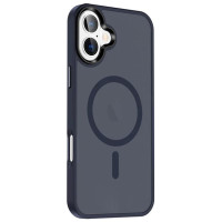 Чохол Ummi Colorful with MagSafe для Apple iPhone 16 (6.1) - Синій / Navy Blue