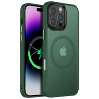 Чехол Ummi Colorful with MagSafe для Apple iPhone 16 Pro (6.3) - Зеленый / Dark Green